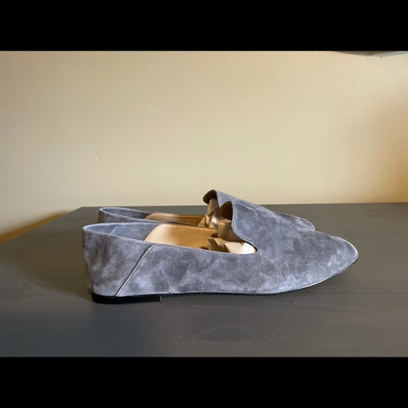 Ann Taylor Step Back Suede Smoking Slippers - Picture 4 of 8